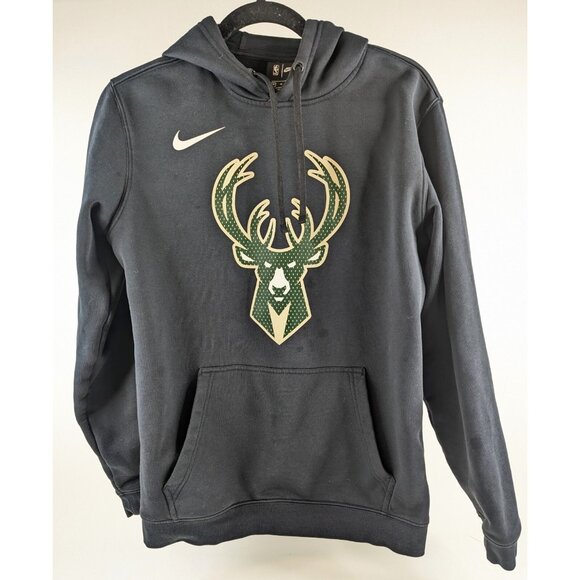 Nike Other - Nike Men’s Medium Black Milwaukee Bucks Basketball Long Sleeve Hoodie